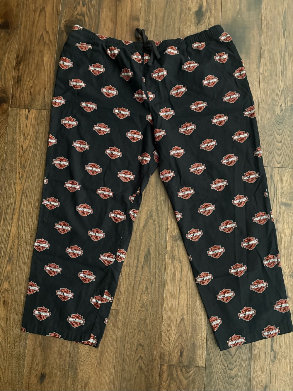 Harley-Davidson 3XL Logo Print Lounge Pajama Pants w/ Pockets